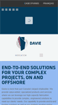 Mobile Screenshot of davie.ca